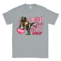 Heather Grey you make my heart saur Classic Tee - LillyAllenDesigns