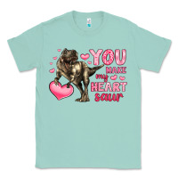 Seafoam you make my heart saur Classic Tee - LillyAllenDesigns