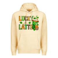 Pina Colada St. Patrick's Lucky a latte Premium Hoodie - OliviaCreatesArt