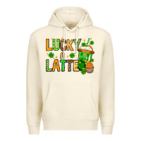 St. Patrick's Lucky A Latte Premium Hoodie | Teevron