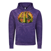 Cloud Purple Gymnocalycium Variegated Cactus Vintage Hoodie - LillyAllenDesigns