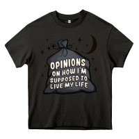 Asphalt opinions on how i'm supposed to live my life Heavy Core Tee - MaliasSmallBusiness