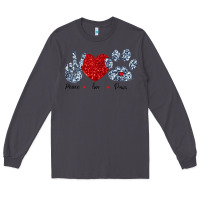 Smoke Peace Love Paws Long Sleeve Tee - Bettercallsaul