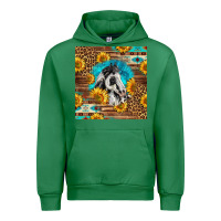 Emerald western paint horse Urban Hoodie - LillyAllenDesigns