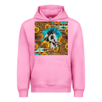Fuchsia Pink western paint horse Urban Hoodie - LillyAllenDesigns