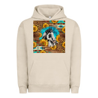 Pigment French Oak western paint horse Urban Hoodie - LillyAllenDesigns