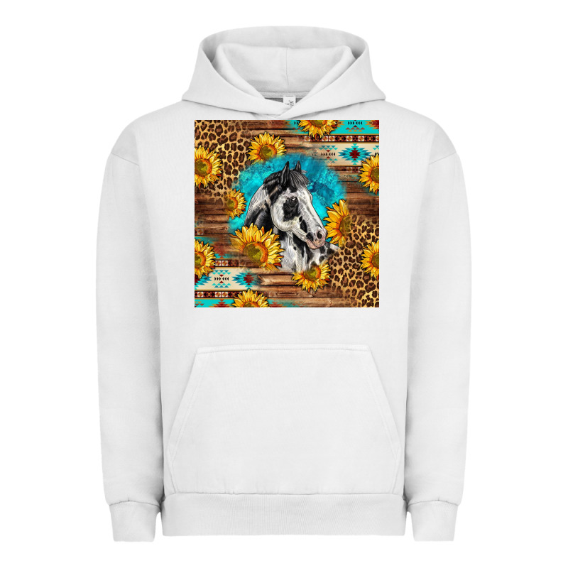 Western Paint Horse Urban Hoodie by LillyAllenDesigns | Teevron