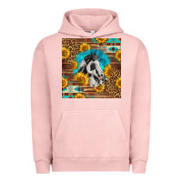 Pigment Salmon western paint horse Urban Hoodie - LillyAllenDesigns