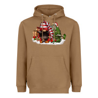 Toasted Coconut christmas gnome and tree Heavyweight Hoodie - FaDigitalArtStudio