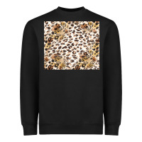 Black leopard Heavyweight Sweatshirt - TumblerDesignByShophia