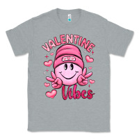 Heather Grey valentine vibes Classic Tee - LillyAllenDesigns