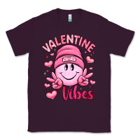 Plum valentine vibes Classic Tee - LillyAllenDesigns