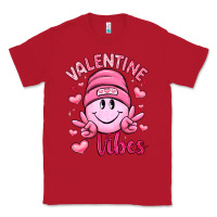 Red valentine vibes Classic Tee - LillyAllenDesigns