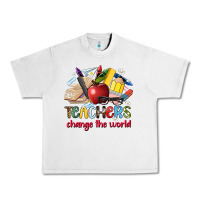 Lunar Rock teachers change the world Urban Heavy Tee - Artiststas