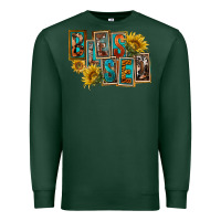 Sports Green Western Blessed Premium Sweatshirt - FaDigitalArtStudio