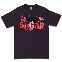 Plum hey sugar valentines day Premium Tee - MaliasSmallBusiness