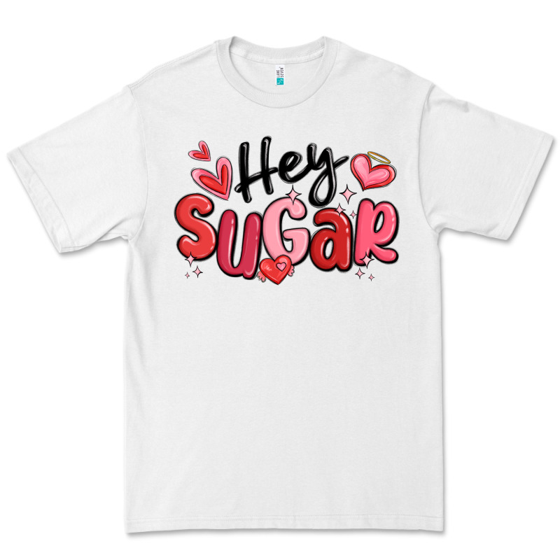 Hey Sugar Valentines Day Premium Tee by MaliasSmallBusiness | Teevron