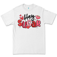 White hey sugar valentines day Premium Tee - MaliasSmallBusiness