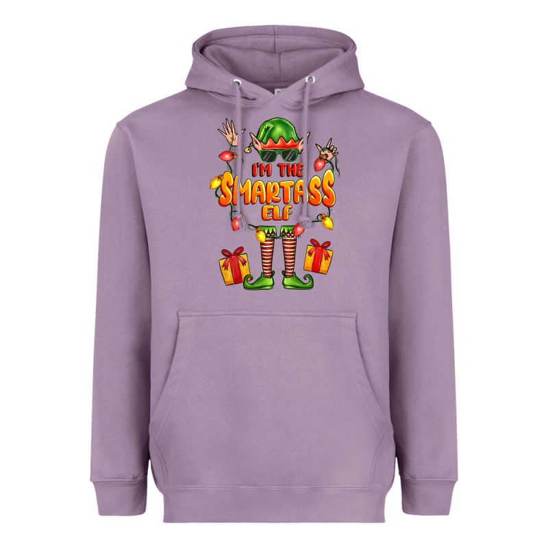 Im The Smartass Elf Heavyweight Hoodie by FaDigitalArtStudio | Teevron