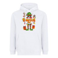 White im the smartass elf Heavyweight Hoodie - FaDigitalArtStudio