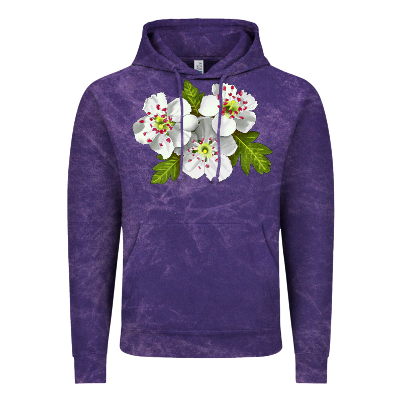 Hawthorn Flower Vintage Hoodie by LillyAllenDesigns | Teevron