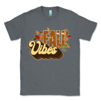 Charcoal Heather fall vibes Classic Tee - JahusDesignShop