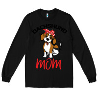 Black Dachshund Mom Long Sleeve Tee - Bettercallsaul