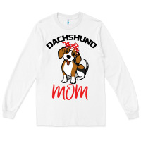 White Dachshund Mom Long Sleeve Tee - Bettercallsaul