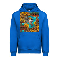 Cobalt arabian horse Urban Hoodie - LillyAllenDesigns