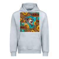 Heather Grey arabian horse Urban Hoodie - LillyAllenDesigns