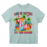 Arona life is better at the beach Heavy Core Tee - MaliasSmallBusiness