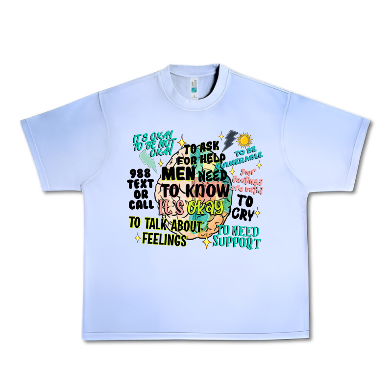 Mens Mental Health Matters Urban Heavy Tee by Artiststas | Teevron