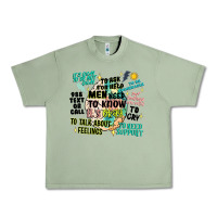 Oil Green mens mental health matters Urban Heavy Tee - Artiststas