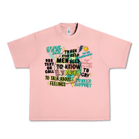 Salmon mens mental health matters Urban Heavy Tee - Artiststas