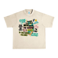 Sandshell mens mental health matters Urban Heavy Tee - Artiststas