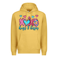 Antique Gold xoxo hugs and kisses olivia Premium Hoodie - OliviaCreatesArt
