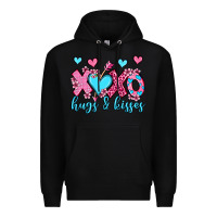 Black xoxo hugs and kisses olivia Premium Hoodie - OliviaCreatesArt