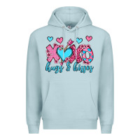 Blue Mist xoxo hugs and kisses olivia Premium Hoodie - OliviaCreatesArt