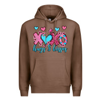 Chestnut xoxo hugs and kisses olivia Premium Hoodie - OliviaCreatesArt