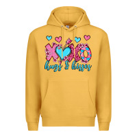 Mustard xoxo hugs and kisses olivia Premium Hoodie - OliviaCreatesArt