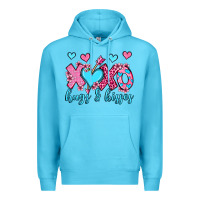 Ocean Blue xoxo hugs and kisses olivia Premium Hoodie - OliviaCreatesArt