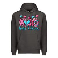 Smoke xoxo hugs and kisses olivia Premium Hoodie - OliviaCreatesArt