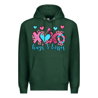 Sports Green xoxo hugs and kisses olivia Premium Hoodie - OliviaCreatesArt