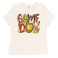 Bone game day softball Ladies Tee - MaliasSmallBusiness