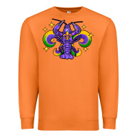Carrot mardi gras crawfish 2 Premium Sweatshirt - FaDigitalArtStudio