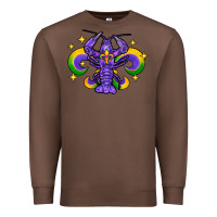 Chestnut mardi gras crawfish 2 Premium Sweatshirt - FaDigitalArtStudio
