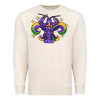 Sandshell mardi gras crawfish 2 Premium Sweatshirt - FaDigitalArtStudio