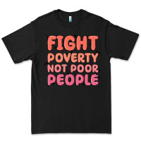 Black fight poverty not poor people Premium Tee - MaliasSmallBusiness