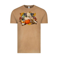 Vintage Camel Fall Barn Owl Vintage Tee - LillyAllenDesigns