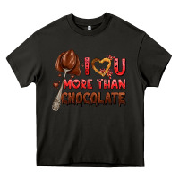 Asphalt i love you more than chocolate Heavy Core Tee - AdoDesignShop